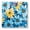 Color2410, variant on Bathroom Scale, Highly Accurate Digital Body Scale,Precisely Measures Weight up to 400 lbs-Blue And Yellow Daisies