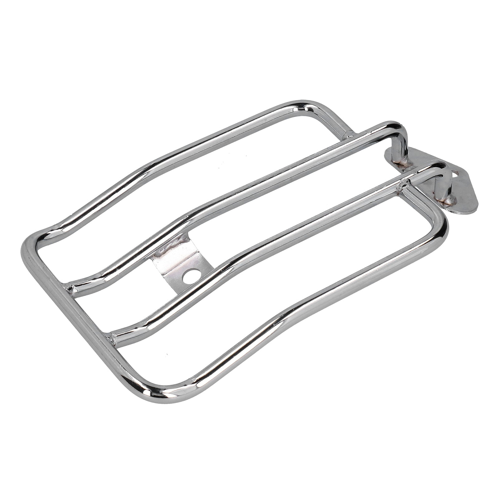 Luggage Rack Motorcycle, Stainless Steel Safe Simple Installation Back Seat Luggage Rack, Easy