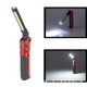 thumbnail image 3 of Regalos de herramientas para hombres, luces de trabajo LED recargables, linternas con luz de parrilla con base magnética, 5 modos de rotación de 360° (negro), 3 of 5