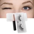 thumbnail image 4 of Pestañas, con delineador de ojos, reutilizable natural, delineador de ojos de extensión y kit de pestañas, pestañas postizas para maquillaje, belleza T03 Sunnimix Kits de delineador de pestañas, 4 of 8