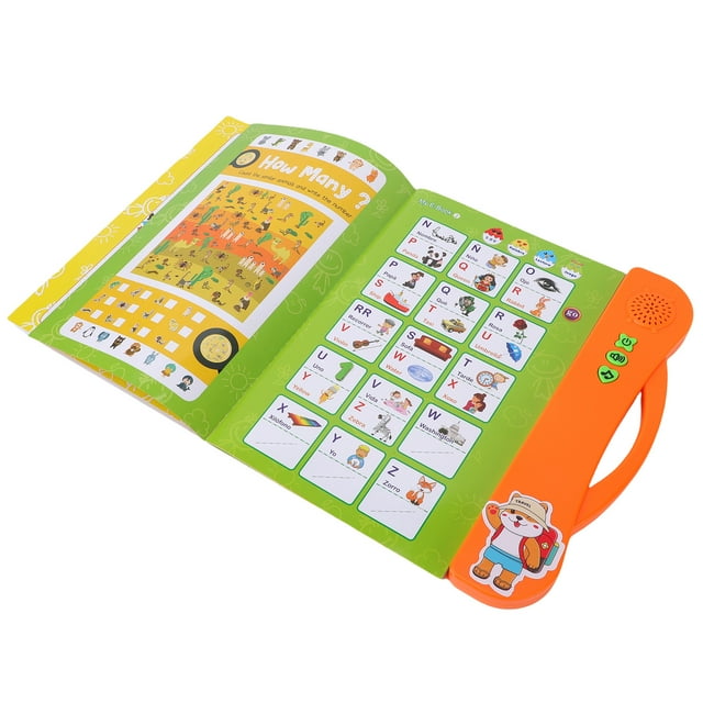 Libro Español Inglés Aprendiendo Libro Hablado Interactivo Educativo Electrónico Juguete Bilingüe Para Niños