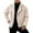 C-Beige497, variant on Wool Jacket For Men Solid Color Long Sleeve Turndown Collar Ziper Jackets Autumn Winter Streetwear Soft Outerwear