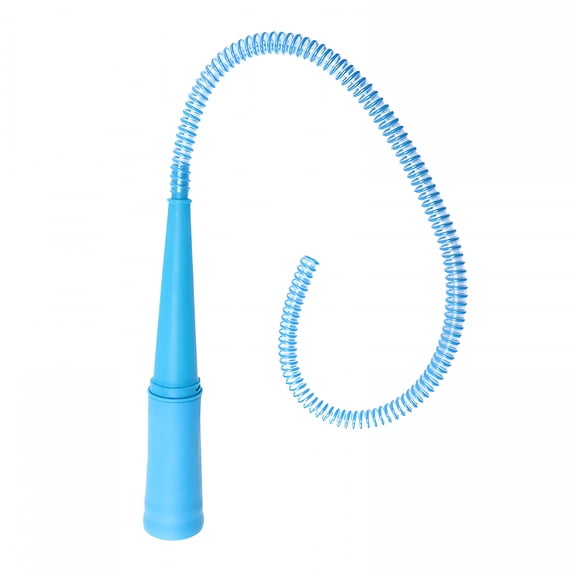 HIBIBUD Dryer Vent Cleaner Dryer Exhaust Vacuum Cleaner Tool,Dryer Cleaner Vent Kit,Dryer Vent Cleaning Kit,114X6Cm Blue