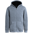 thumbnail image 2 of Quad Seven Boys Sweatshirt – Heavyweight Sherpa Fleece Lined Zip Hoodie Sweatshirt (Size: 8-18), 2 of 7