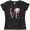 thumbnail image 3 of Inktastic KiniArt Doodle Love Women's T-Shirt, 3 of 5