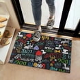 thumbnail image 2 of I Love My Dogs Art Door Rugs,Washable Non Slip Door Mats Indoor,Decorative Door Mats,Entry Mat Indoor for Entrance,Bedroom,Kitchen,Bathroom,16"x24", 2 of 6