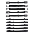 thumbnail image 1 of 10 Pcs Adjustable Hanging Ropes Convenient Mask Extension Lanyards (Black), 1 of 8