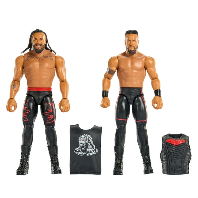 WWE-Coffret Main Event Showdown-Figurines Tama Tonga et Jacob Fatu