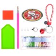 thumbnail image 2 of DIY Diamond Art Llaveros Craft Rugby Team Badge Ornamento (YS161), 2 of 9