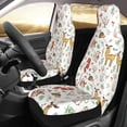 thumbnail image 2 of Yiaed Cute Little Animals Print Car Seat Covers,Universal Auto Seats Protector Fits for Car,SUV Sedan,Truck,Automotive Seat Covers & Accessories(Two packs), 2 of 7