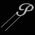 thumbnail image 4 of Pastel de de la Diamante Del a-Z , P Yuyangstore topper de la torta de la letra del alfabeto, 4 of 8