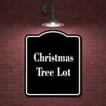thumbnail image 2 of Christmas Tree Lot BLACK Aluminum Composite Sign 8.5''x10'', 2 of 9