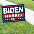 Biden Harris 2024 Vote For President Coroplast Yard Sign With H Stake