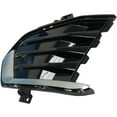 thumbnail image 5 of For Cadillac XT5 2017 18 19 20 21 2022 Bumper Grille Driver Side | Front | Made of ABS Plastic | Black With Satin Chrome Molding | Replacement For GM1038205 | 191275229514, 84107960, 5 of 5