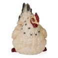 thumbnail image 4 of Alpine Corporation Polyresin Resting White Hen Statuary, 4 of 14