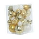 thumbnail image 3 of 36 colgantes decorativos irrompibles para árbol de Navidad. Blanco dorado, 3 of 9