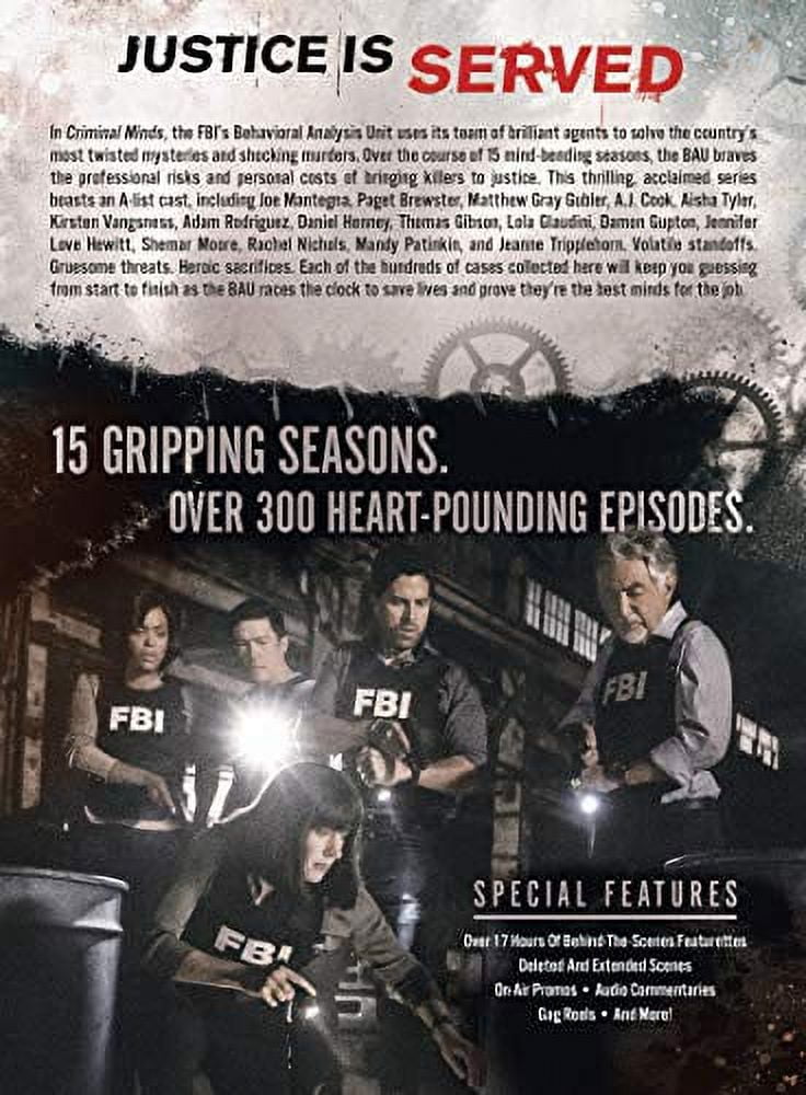 Criminal Minds コンパクトDVD 全シーズン Criminal Minds コンパクトDVD 全シーズン