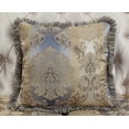 thumbnail image 6 of HomeRoots 348231 40 x 97 x 47 in. Fabric Antique White Upholstery Poly-Resin Sofa with 5 Pillows, 6 of 6