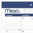 Mead Basic Academic 20242025 Monthly Desk Pad Calendar Standard 21 34