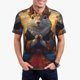 thumbnail image 1 of Fotbe Maple Leaf Meditating Squirrel Camiseta Polo de Golf para Hombre con Estampado – Camisa Deportiva Transpirable con Cuello Abotonado-Large, 1 of 6
