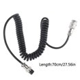 thumbnail image 1 of 8Pin Coiled Extension Microphone Cord 8Core Aviation Male Plug to 8Core Aviation Female Plug Cable, 1 of 6