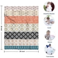 thumbnail image 4 of Colorful Pioneer Flower Pattern Blanket,Comfortable Soft Lamb Wool Throw Blanket,All Season,Warm Lightweight Blankets for Sofa Bed Couch Living Room Chair,30"x40", 4 of 4