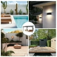 thumbnail image 6 of BaPiPro 10'x14' Hardtop Gazebo, Outdoor Wall-Mounted Aluminum Pergola with Sun Panels for Garden, Patio, Backyard, Gray, 6 of 7