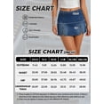 thumbnail image 7 of EMMIOL Women's Mid-Low Waisted Stretch Denim Mini Skort Y2K Casual Jean Skirt with Built-in Shorts, 7 of 7