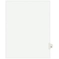 thumbnail image 1 of "Preprinted Legal Exhibit Side Tab Index Dividers, Avery Style, 10-Tab, 21, 11 X 8.5, White, 25/pack, (1021) | Bundle of 5 Packs", 1 of 7