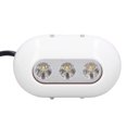 thumbnail image 3 of Uadme Luz Subacuática para Barcos, Acero Inoxidable Resistente Al Agua con 3 LED IP68 460LM Alto Brillo 5500‑6300K para Luz Blanca 5,6 W DC10‑30 V, 3 of 7