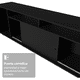 thumbnail image 5 of Mueble para TV Madesa Cancún 65 Pulgadas Negro, 5 of 9