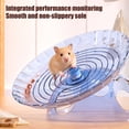 thumbnail image 4 of mdesiwst Quiet Hamster Running Wheel Flying Saucer Hamster Wheel with Hideout 2-in-1 Stable Safe Hamster Exercise Wheel for Gerbils Chinchillas Small Pets, 4 of 5
