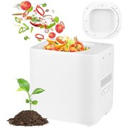 Smart Electric Composter for Kitchen – Transparent Glass Lid/Odorless & Eco-Friendly/One-Touch Operation/Multiple Modes/Fast Drying/Auto-Clean, Turn Food Waste to Fertilizer for Garden