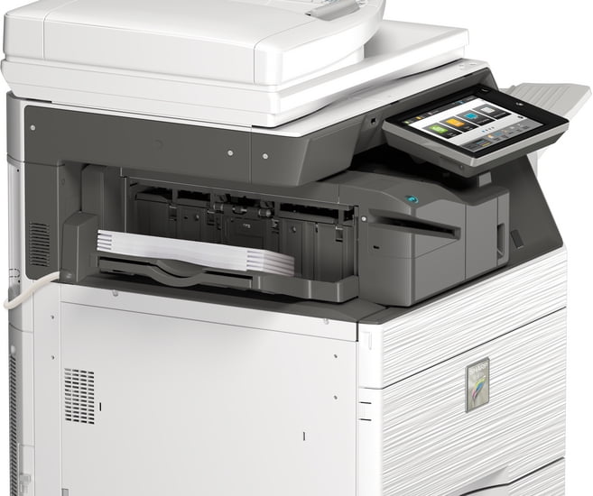Sharp MX-3570V Color Laser Multifunction Printer – SRA3/A3/A4/A5, 35ppm, Copy, Print, Scan, Auto Duplex, Mobile Print, Network, Wireless, 2 Trays