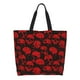 thumbnail image 1 of Disketp Red Skulls Bolsa Tote Estampada para Mujer, Bolso de Hombro y de Mano para Compras y Viajes, 1 of 8