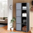 thumbnail image 2 of MIIIKO 71" Metal Locker Steel Storage Cabinet with 4 Doors for Office School Gym Metal Storage Locker Cabinets for Employees Students Steel Locker, 2 of 8