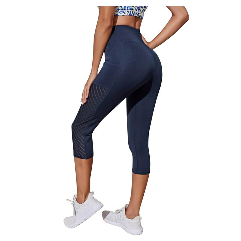 Outfmvch Yoga Pants Women Joggers For Women Polyester Relaxed Pull-On  Styling Straight-Leg Lightweight Two Pockets Short High Waisted Yoga Pants  For