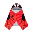 thumbnail image 2 of Disney Spiderman Miles Morales Hooded Towel & Beach Towel Set, 2 of 4