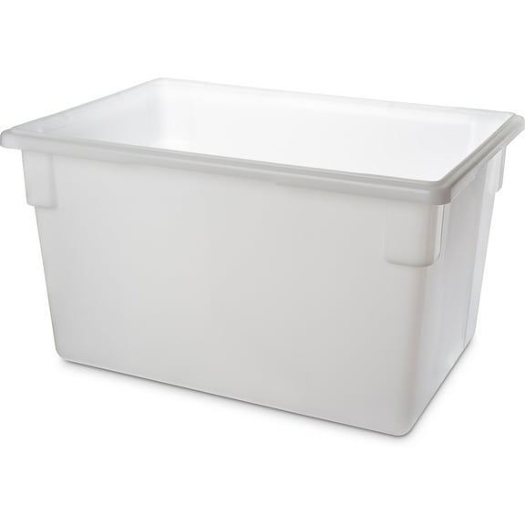 Carlisle 1064402 StorPlus 21.5 Gallon White Food Storage Box