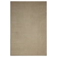 thumbnail image 2 of Furnish My Place Abstract Contemporary Geometrical Honeycomb Textured Modern Plush Two Tone High Low Pattern Rug, Home Door Mat, Made in USA - Valid Brown, 2' x 4' Rectangle - Set of 10, 2 of 5