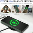 thumbnail image 3 of For Samsung Galaxy S23 Ultra Case with Credit Card Holder,for Samsung Galaxy S23 Ultra Premium Leather Phone Case Removable Wallet Compatible with MagSafe,Wallet Detachable 2-in-1 Women Men,Green, 3 of 10