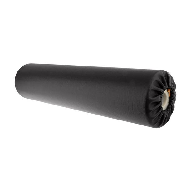 Rodillo de espuma shamjiam para pies Funda de esponja de 50 cm de largo y 3,8 cm de Diámetro Negro