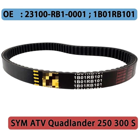 Drive Belt For SYM 250 300 Quadlander 2005-2014 923265 1B01RB101 23100-RB1-0001 New