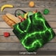 thumbnail image 5 of Fotbe Green Lightning Bolsa Tote con Estampado para Mujer, Bolsos con Cremallera, Bolsa de Hombro Casual de Gran Capacidad con Bolsillos Internos, 5 of 7
