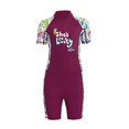 thumbnail image 2 of Neoprene + -Piece Swimsuit Toddlers Zipper Surfing Solid Short ,, 2 of 8