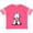 Football Pink and White, variant on Inktastic Westie In Bandana Boys or Girls Toddler T-Shirt