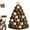 A#033, variant on 2026 DIY Fabric Christmas Advent Tree Kit, 24 Pocket Handmade Christmas Countdown Calendar, Wall Hanging Calendar for Farmhouse Holiday Home Mantel Decor, Reusable Quilted Xmas Ornament E