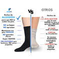 thumbnail image 4 of Calcetines de Vestir para Hombre IdealFit Negro Acolchado Largo 6 Pares, 4 of 6