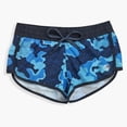 thumbnail image 2 of SCALES Scales Camo Black Womens Boardshorts Black, XSmall, 2 of 3