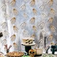 thumbnail image 3 of Decoraciones colgantes para fiestas de Halloween | Juego de 6 manos esqueletas ligeras de papel | Decoración gótica espeluznante para casas o eventos | Materiales de manualidades DIY para Llaveros, 3 of 7